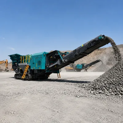 Tracked Crawler Hydraulic Mobile Jaw Crusher Equipment Efficient Granite Basalt Stone Stonebreaker Station Manufacturer