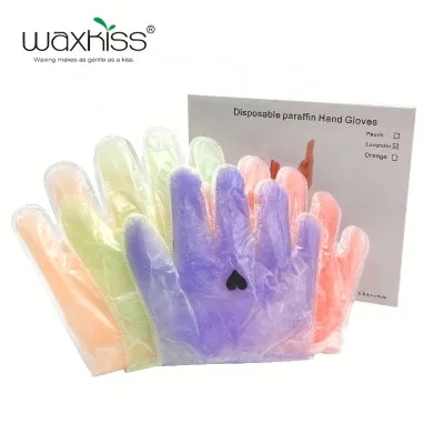 Waxkiss OEM ODM Paraffin Hand Feet Wax Glove Beauty Wax Hands Mask Foot Masks 100% Natural Ingredients for Skin Care