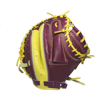 Manufacture Closed Back Catcher's Mitt Baseball Gloves Baseball Equipment