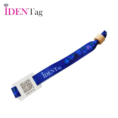 Personalized RFID Wristband with Variable Serial Number Printing for Promotion