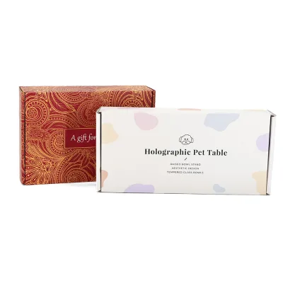 Rigid Gift Box for Candle with Glossy or Matt Lamination and Embossing