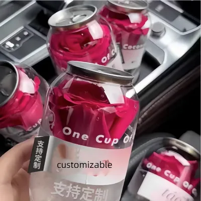 Bubble Tea Canned Drinks Cup Disposable Milk Tea Cup of Aluminum Lid