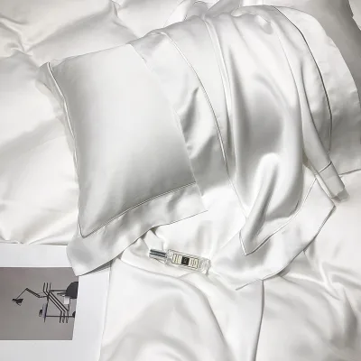 High Quality Customized Solid Lyocell Fiber Fabric 60s 250cm Width Satin Pure Lyocell Fiber Fabric