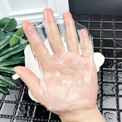 OEM 100% Natural Seaweed Hydrogel Collagen Sheet Mask Dissolve in Water Firming Skincare Facial Mask