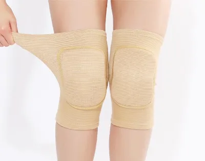 2025 New Nylon Adult Dancing Knee Pads Thicken Sponge Sport Knee Pad Compression Elastic Volleyball Knee Pads