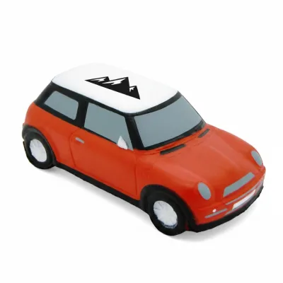 High Quality Mini Car Shape Anti-stress PU Stress Ball Full Color Custom Logo Durable Unisex Stress Ball for Promotion Gift