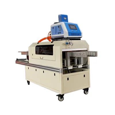 Pillow Box Kraft Cartoon Sealing Machine Hot Melt Box Packing Machine