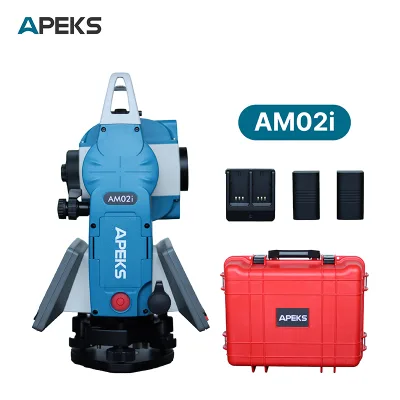 Apeks AM02i Android 14 OS ApekSurv Software 7000 MAh Batteries Land Survey Total Station Android