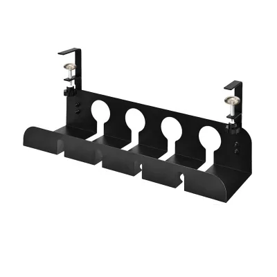 Wire Management Tray Cable Management Rack Desk Cable Tray with Wire Organizer and Desk Cord Organizer