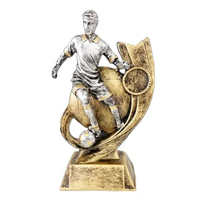 Custom Size Customized Trophies 1.5-2 KG Football Trophy Factory Direct Sale Award Trophy Bronze