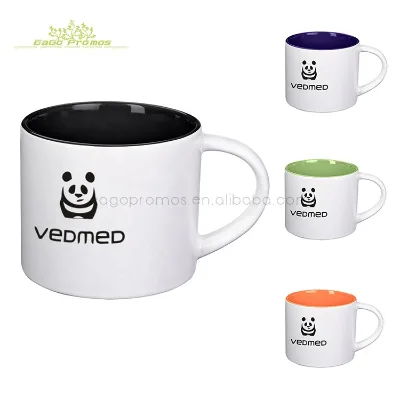 2025 Promotional White Coated Sublimation Ceramic Printed Designer Coffee Mugs