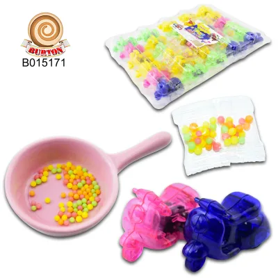 Hot Selling Halal Plastic Motorcycle Toy with Mixed Fruit Bubble Gum Funny Taste for Children