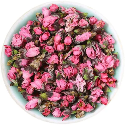 Natural Organic Peach Blossom Rose Flower Tea-Health Benefits Raw Processing Bulk Packaging