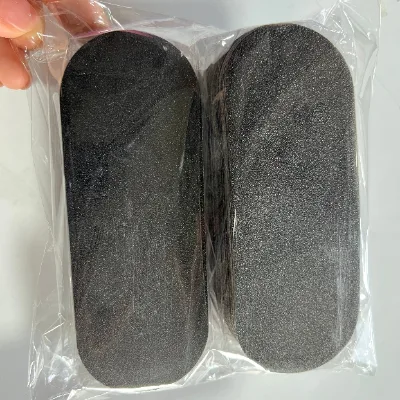Disposable Changeable Sandpaper Black white 13.5cm Sticker for Foot File