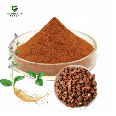 Natural Danshen Extract Powder (Health Food Grade) Root Solvent Extraction with Tanshinone 2a and Danshen Herb Extract