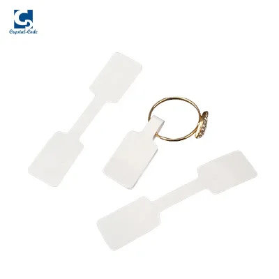 Custom Sheet Stickers Transparent PVC Blank Label Kiss-Cut Paper Waterproof Barcode Tag for Jewelry for Earrings