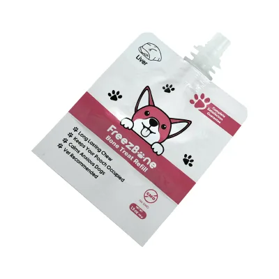 Hot Sale High Quality Recyclable Suction Nozzle Bag Stand up Water Drinking Bags Printing Small Bags with Nozzles