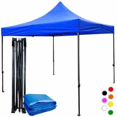 10x10 Steel Indoor Window Gazebo Canopy Trade Show Display Market Promotion Expo Outdoor Events Trade Show Tent Advertising