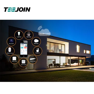 Domotica System Smart Home Tuya Smart GSM Wifi Home Security Alarm System 9 Language Free Switch for Home Burglar Alarm System