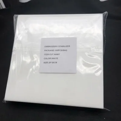 Can Produce Various Sizes and Specifications Cutaway Embroidery Stabilizer 3oz Machine Embroidery Stabilizer Backing