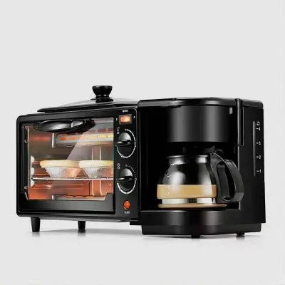 Multi Functional Household Breakfast Machine with Independent Temperature Control for Upper and Lower Pipes Breakfast Machine