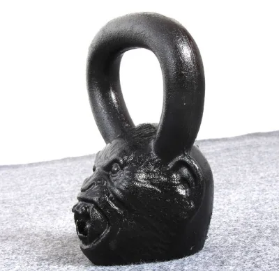 Animal Monkey Weightlifting Kettlebell Gym Fitness Equipment Cast Iron Monkey Kettlebells
