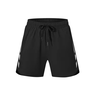 Custom Logo Loose Plain Drawstring Men Sport Pants Fitness Running Gym Workout Shorts Breathable Shorts