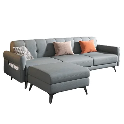Space Saving Multi-purpose Living Room Set Furniture Modern Fabric Folding Sofa Bed