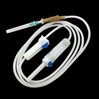 Medical Iv Set Infusion Disposable CE ISO Sterile Gravity Administration Intravenous Iv Infusion Set