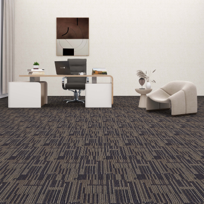 Hot Sale Durable Geometric Carpet Tile New Design Carpet Tiles Eco-friendly Carpet Square Tiles
