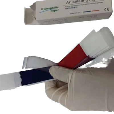 Straight Shape 40sheets/box Dental Articulating Paper