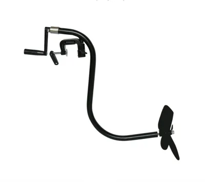 Operated Outboard Motor Hand Crank Inflatable Boat Trolling Motor Boat Propeller
