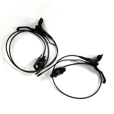 Electric bicycle Part Hydraulic Disc Brake Set for Electric Bikes and Road/Mountain Bikes Aluminum Alloy