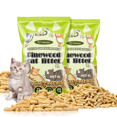 Biodegradable High Quality Plant Pine Wood Kitten Litter Catlitter