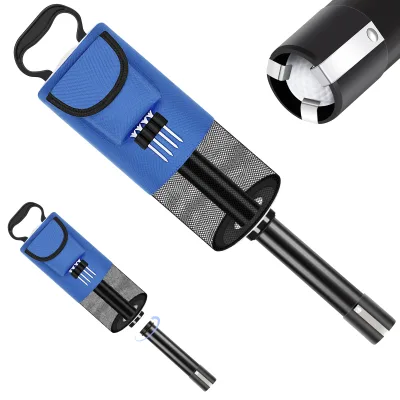 New Design Detachable Golf Ball Pick up Retriever Tool Hold up to 70 Balls Golf Ball Retriever Shag Bag
