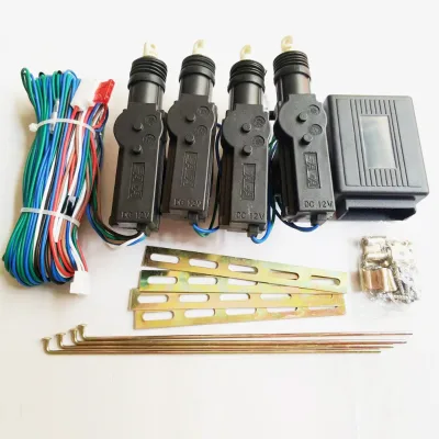 12V Car Central Locking Unit with New Design Unit Strong Connector Electric Car Door Lock Car Central Locking System Full Kit