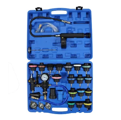 Digital Instrument Display Pressure Gauge Form Electronic 28pc Cooling System Pressure Tester and Vacuum Purge Master Kit
