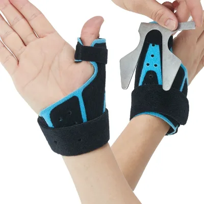 Adjustable Thumb Support Brace with Wrist Strap for Pain Relief