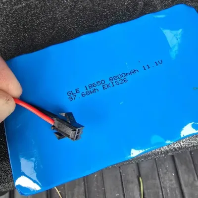 GLE 18650 8800MAH 11.1V 97.68WH EKIS26 18cm Wire Leads Length Li-ion Battery Pack