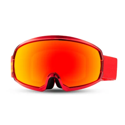 Double-Layer Frameless Anti-Fog Skiing Glasses with Removable Lens Magnet Snow Goggle Eyewear Product