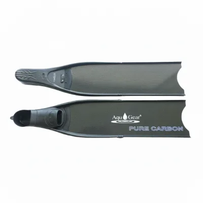 Square Pattern Carbon Fiber Fins for Freediving Carbon Blade Fins
