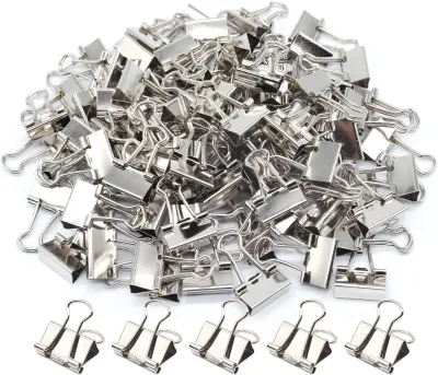 Hot Selling Silver Metal Binder Clips for School,Office Use