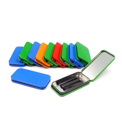 Hot Sale Custom Design Tin Plate Childproof Packaging Roll Tin Box for Milk & Chewing Gum