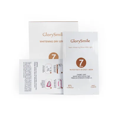 14 Pouches Best Selling Excellent Effect No Slip Hygiene Private Label Teeth Whitening Strips  Kits
