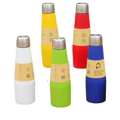Hot high appearance level thermos cup 304 stainless steel vacuum cup large capacity portable sports cup