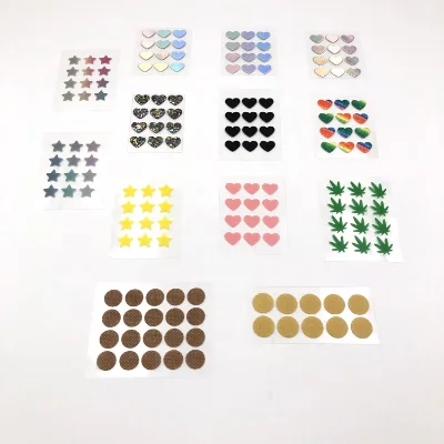 Colored Salicylic Acid Acne Absorbing Cover Patches Facial Sticker