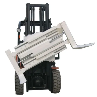 360 Degree Rotating Steel Fork Clamps New Forklift Attachment for Manufacturing Plant and Retail Industries