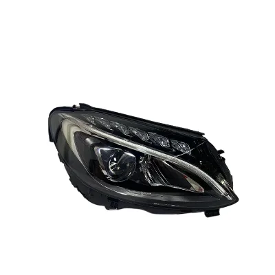 Professional Manufacturer Single Lens Auto Car Headlight Headlamp for W205 C200 15-18
