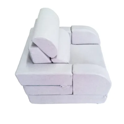 2021 Hot Selling Kids Flip Out Play Sofa Chair Couch for Reading Playing Forts Building Sleeping