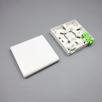 FIBERVISION CP-01F Fiber Faceplate 1 Port SC/APC Nap Box 86 Type Fiber Access Terminal Box